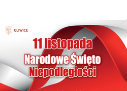 Napis 11 listopada Narodowe święto niepodległości