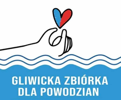 plakat Gliwickiej Zbiórki dla Powodzian