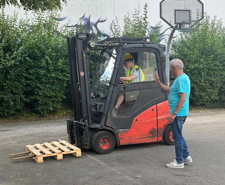ćwiczenia praktyczne - operator wózków widłowych