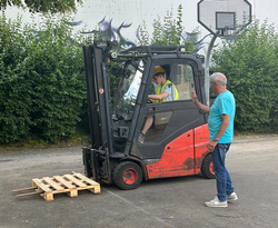 ćwiczenia praktyczne - operator wózków widłowych